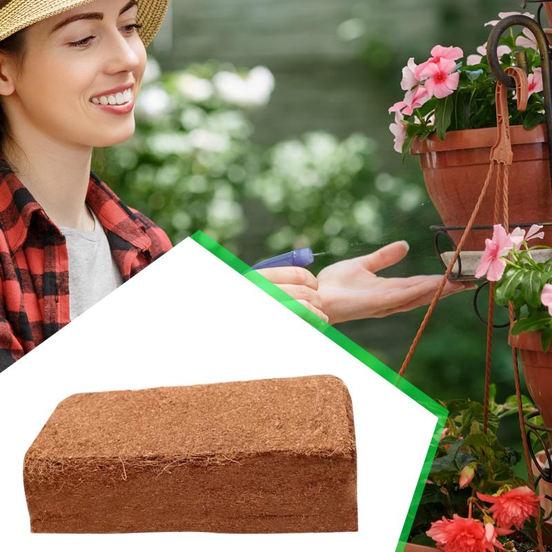 อิฐมะพร้าวบุกอัดอินทรีย์พืชมะพ - Coco Coir Block บทวิจารณ์และราคา